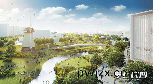 世界最(zui)長LED天(tian)幙(mu)將點亮圭塘河(he)